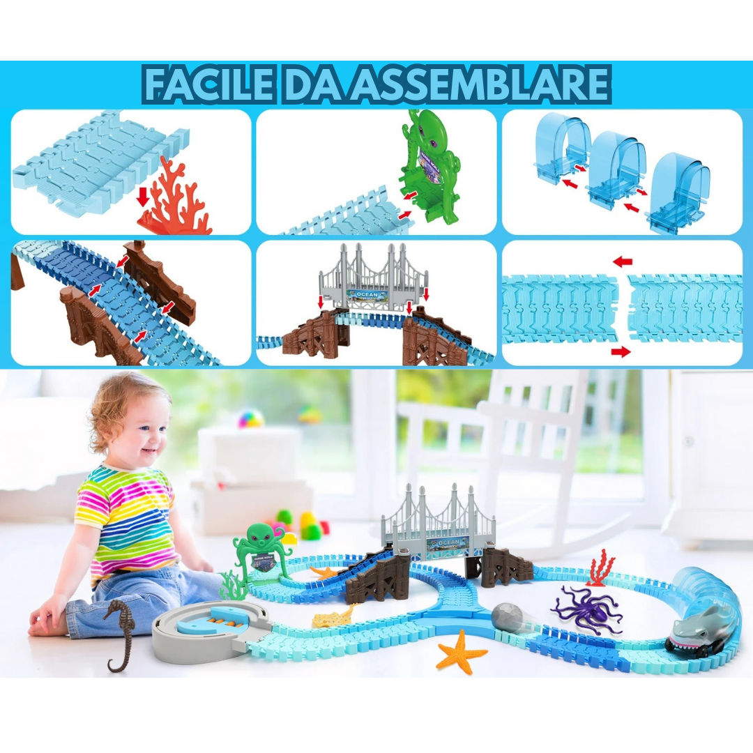 Montessori FlexiPath™- Sentiero Avventuroso Educativo | Oceano