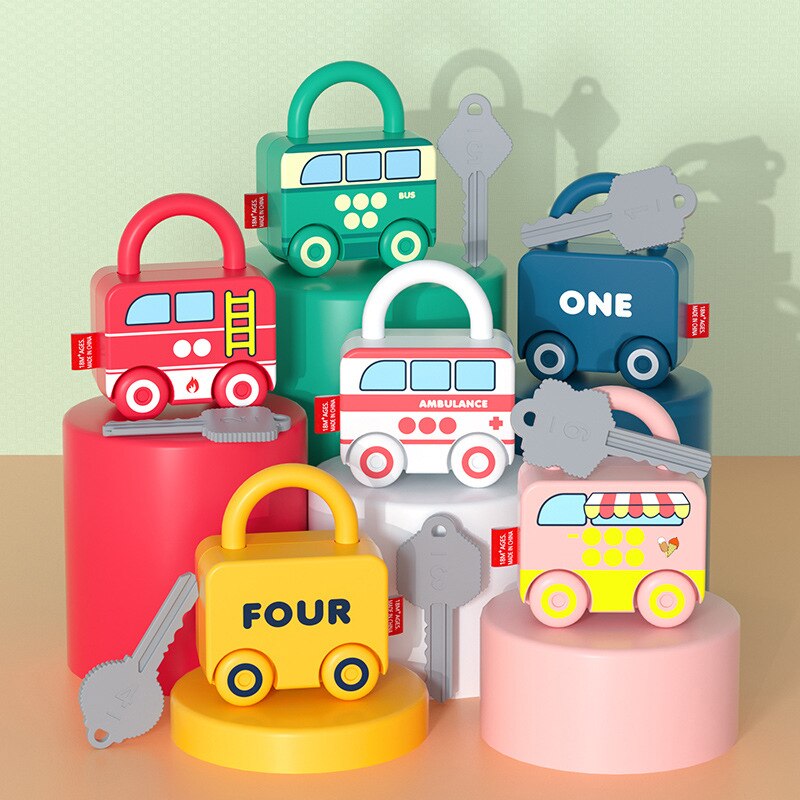 Montessori Padlock™ - Candado educativo