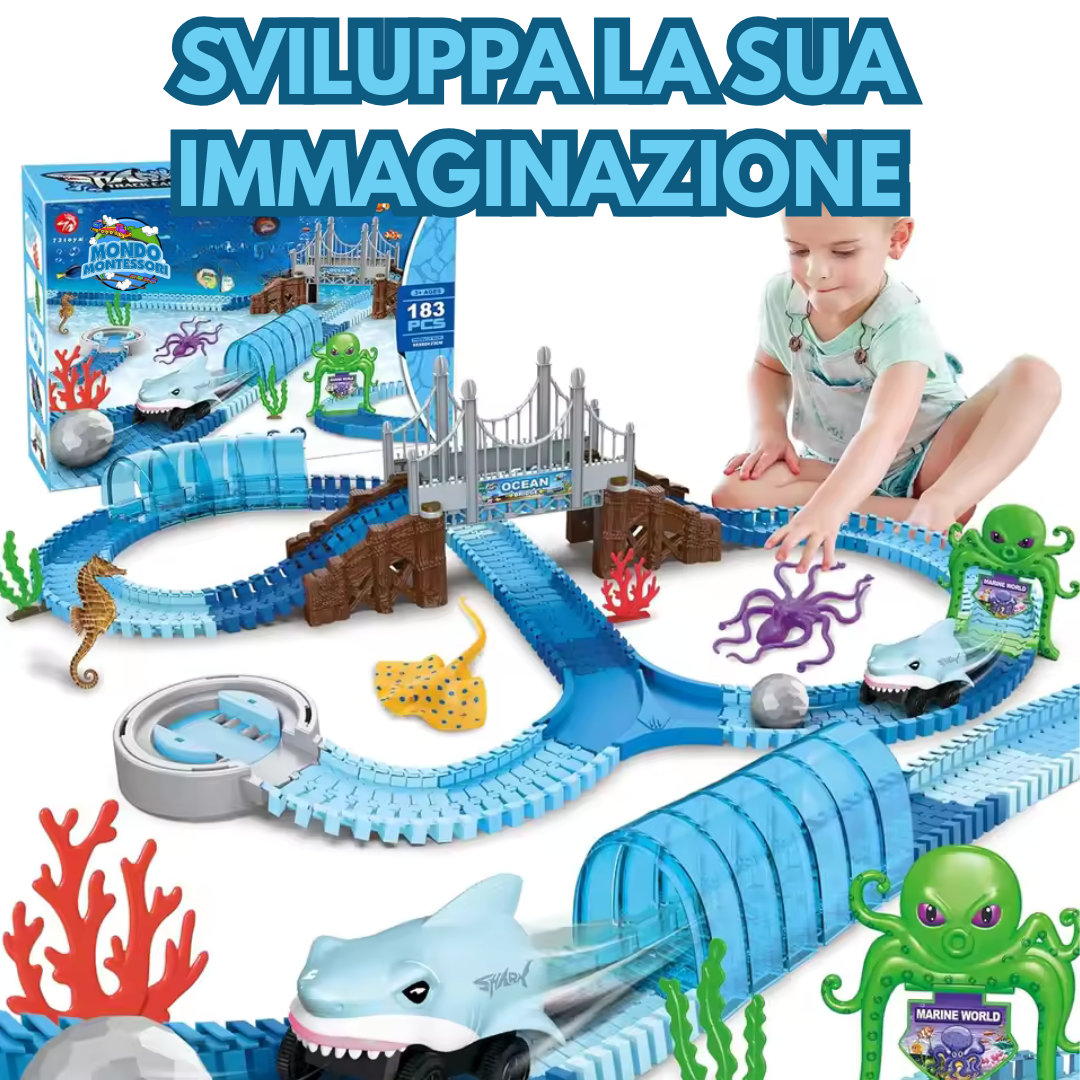 Montessori FlexiPath™- Sentiero Avventuroso Educativo | Oceano