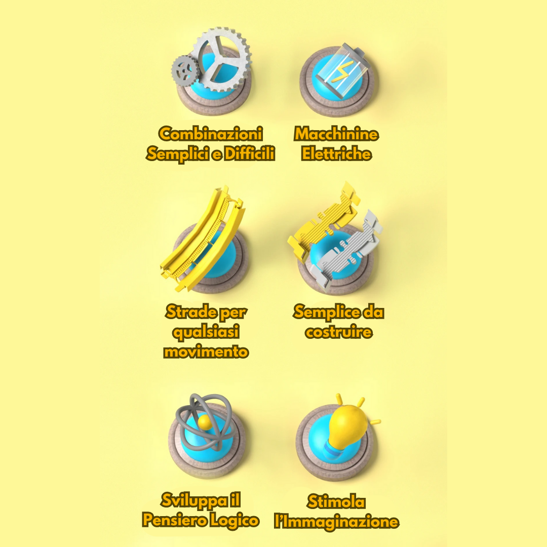 Montessori FlexiPath™- Sentiero Avventuroso Educativo | Cantiere