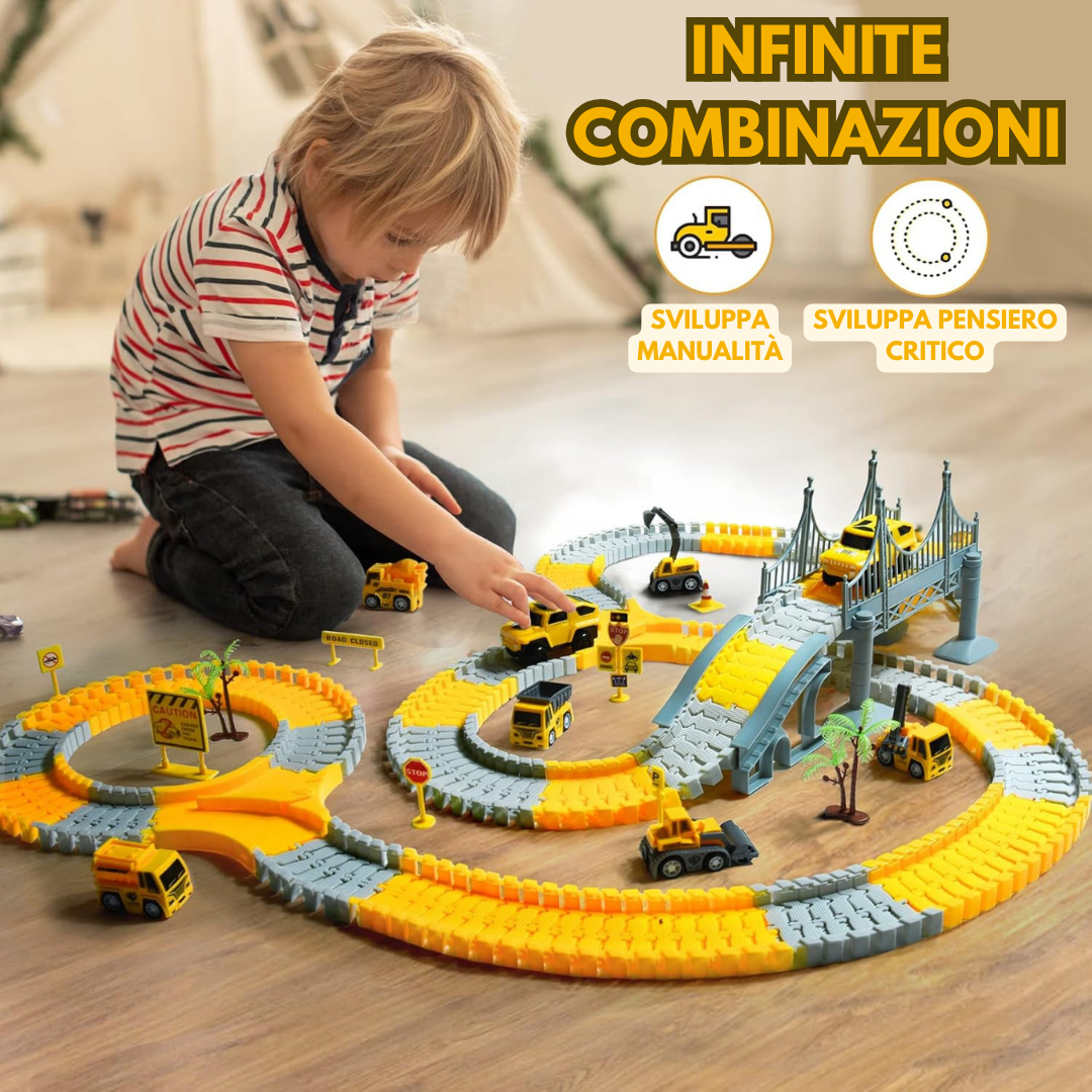 Montessori FlexiPath™- Sentiero Avventuroso Educativo | Cantiere