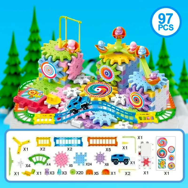 Montessori Gears™ - Opettavaiset Hammasrattaat