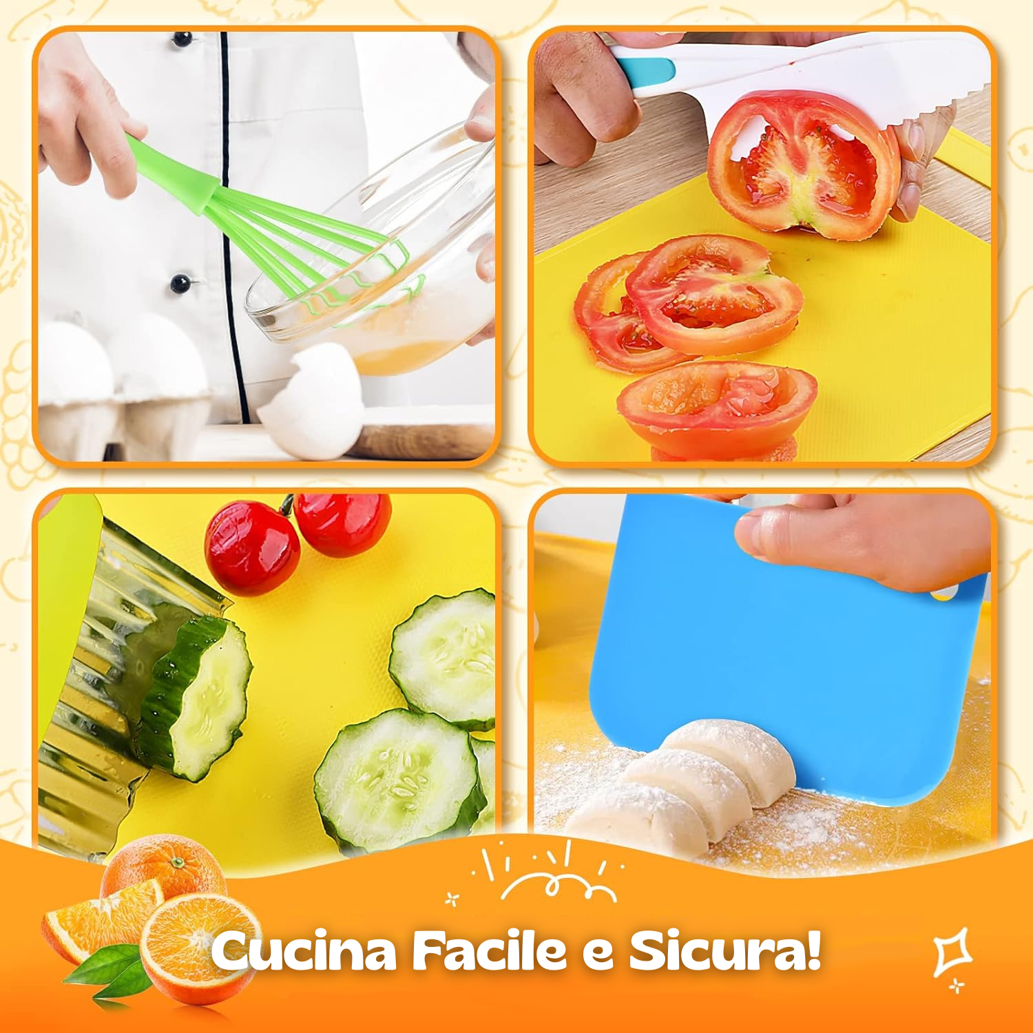 Montessori Kitchen™- Setti Ruoanlaiton Oppimiseen