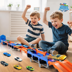 Montessori DinoTrack™– Bane og Parkering til Legetøjsbiler