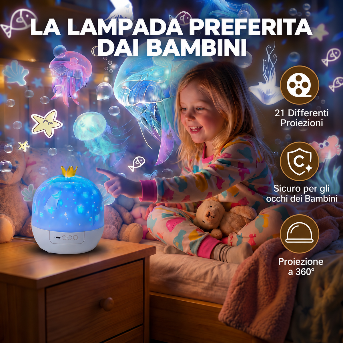 Montessori Dream Light™– Forvandl Børneværelset til en Drøm