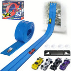 Montessori FlexTrack™– Pista Flexível para Carrinhos +4 Carrinhos GRÁTIS