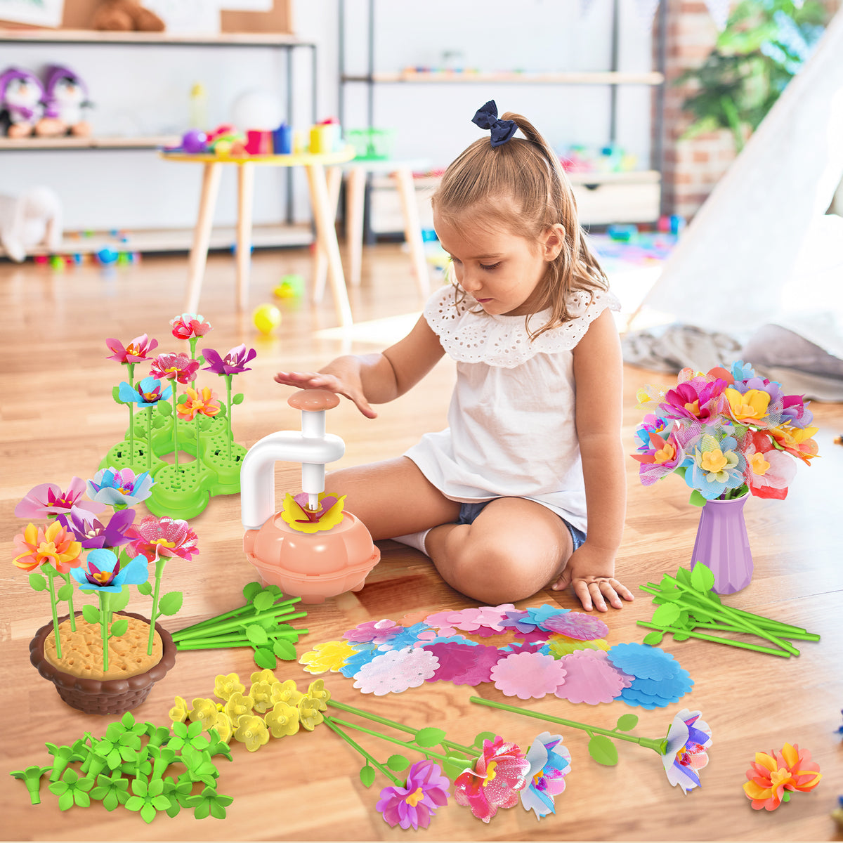 Montessori Flower Maker™ – Gestalte deine eigenen Blumen