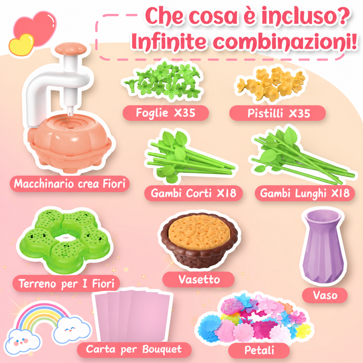 Montessori Flower Maker™ – Gestalte deine eigenen Blumen