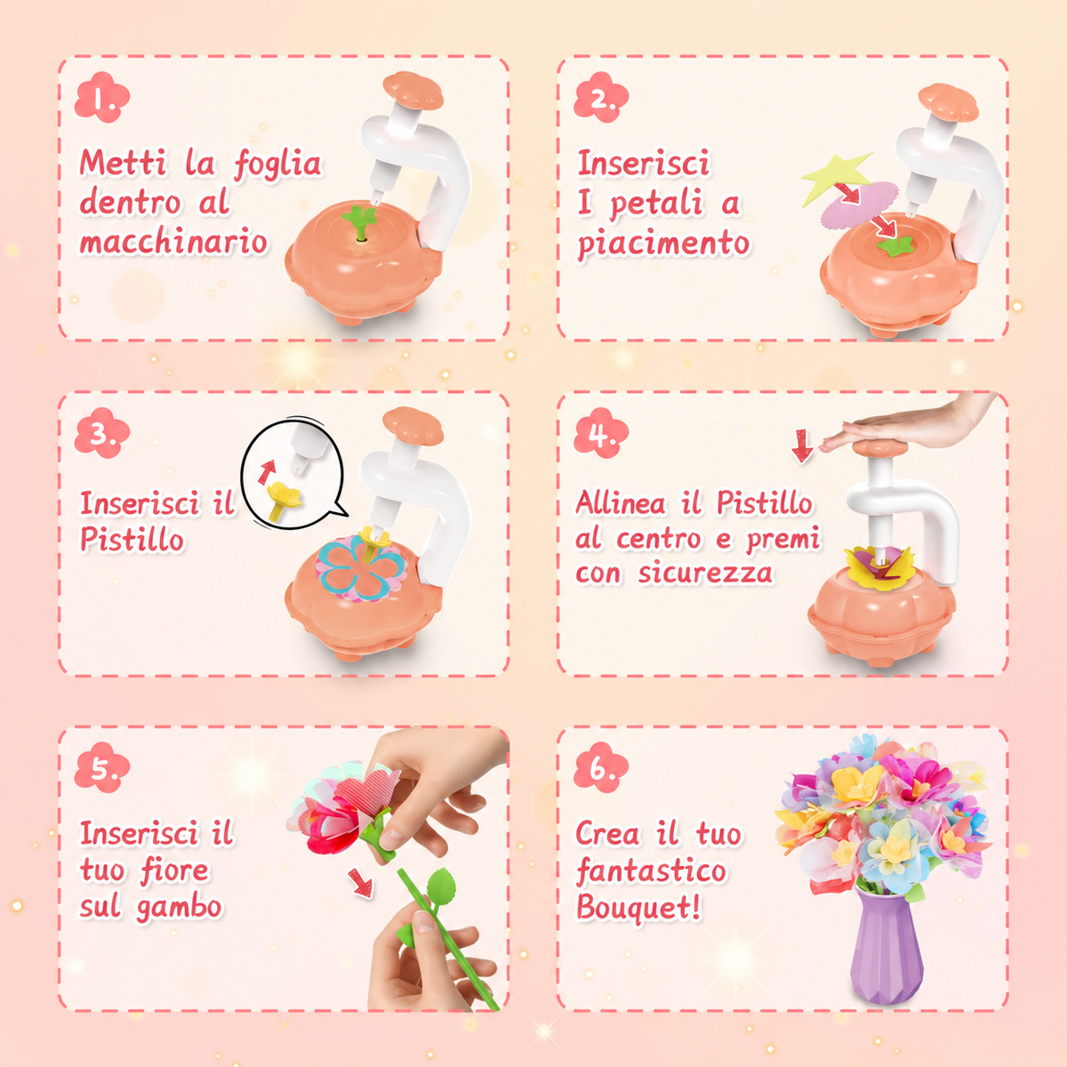 Montessori Flower Maker™ – Gestalte deine eigenen Blumen