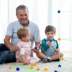 Montessori Glow Fort™– Byg Dit Eget Lysende Gemmested