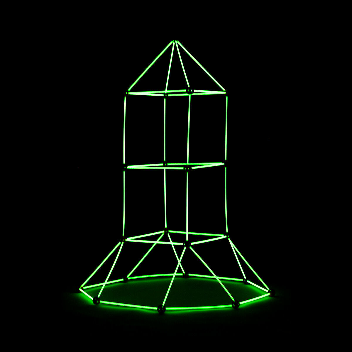 Montessori Glow Fort™– Byg Dit Eget Lysende Gemmested
