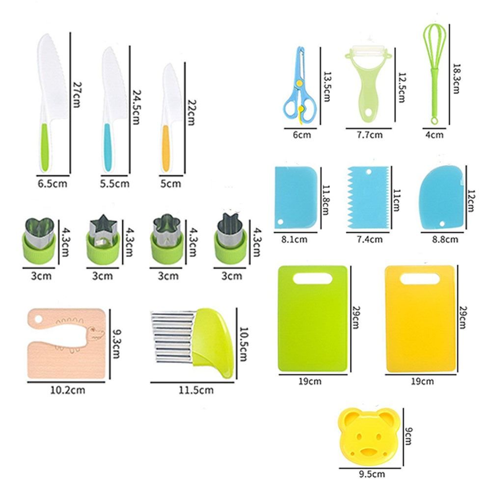 Montessori Kitchen™- Setti Ruoanlaiton Oppimiseen