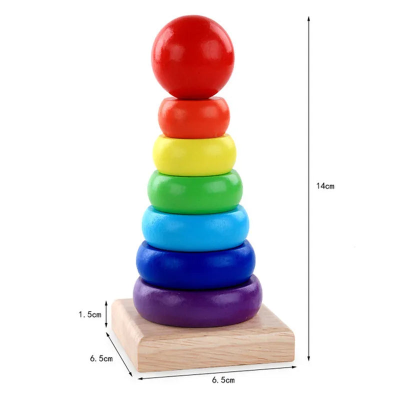 Wood Tower™- Torre Colorata