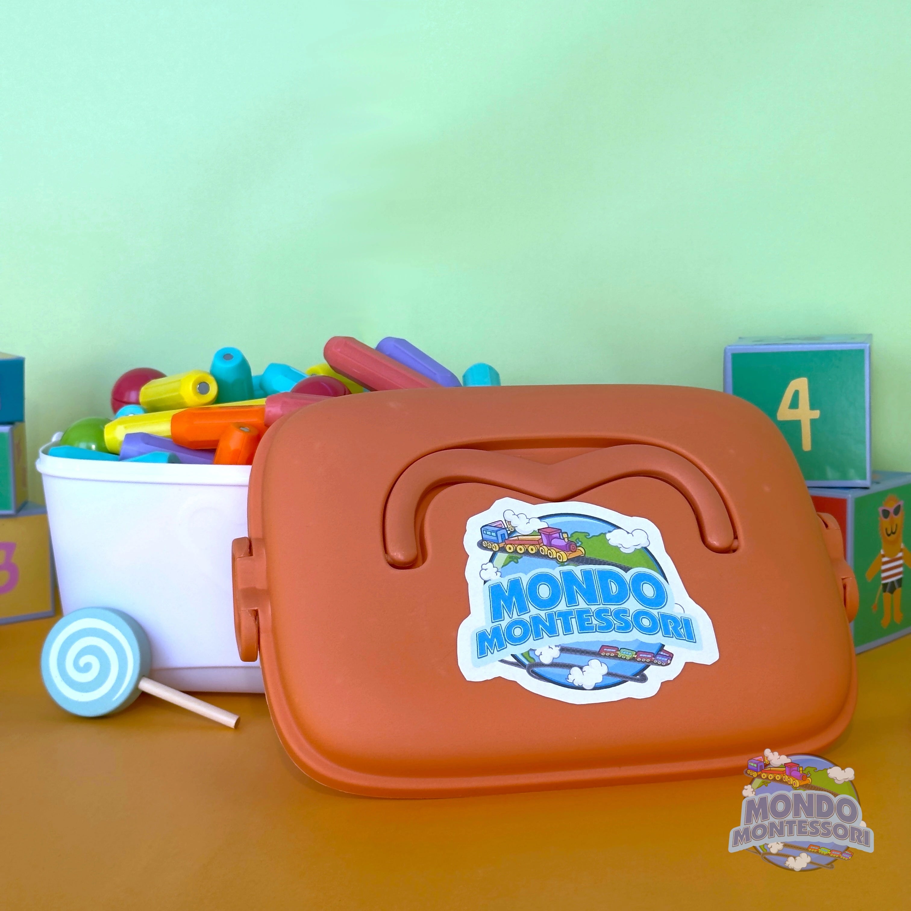 Montessori Magnetics™ - Magnetiske Byggeklodser