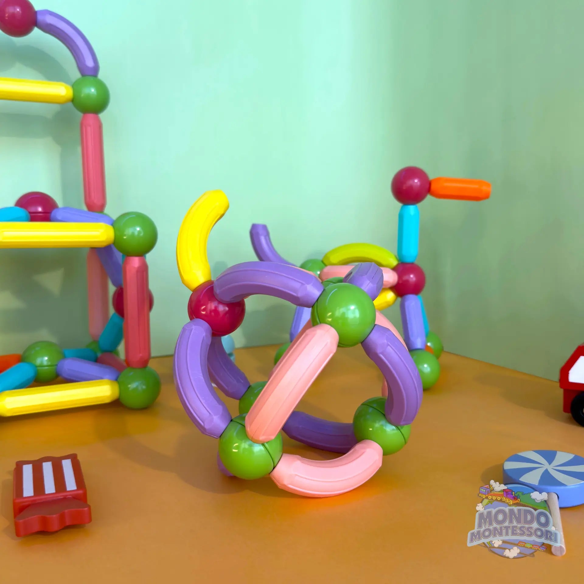 Montessori Magnetics™ - Magnetiske Byggeklodser