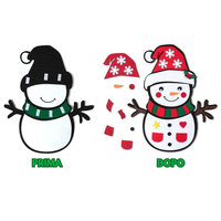 Montessori Christmas™- Albero di Natale🎄 e Pupazzo di Neve⛄️