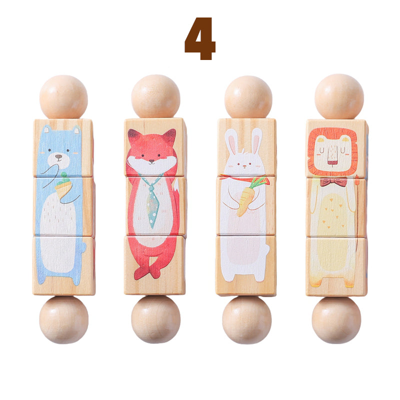 Wood Twist Puzzle™- Rompecabezas Giratorio de Madera