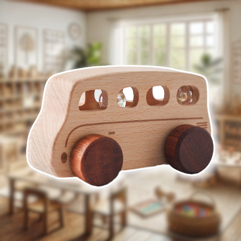 Wood Car™- Cochecito de Madera