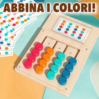 Wood Match™ - Blokken met kaartjes matchen