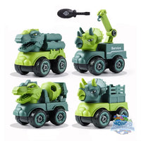 Montessori DinoTruck™ – ¡Construye tu propio camión!