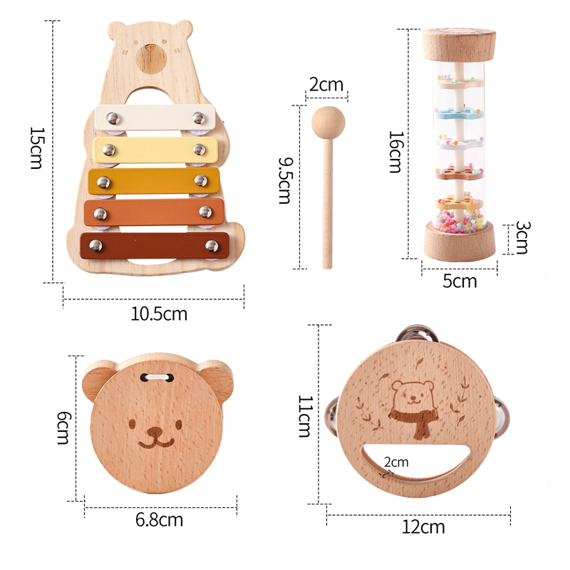Wood Xylophone™- Set Musical de Madera
