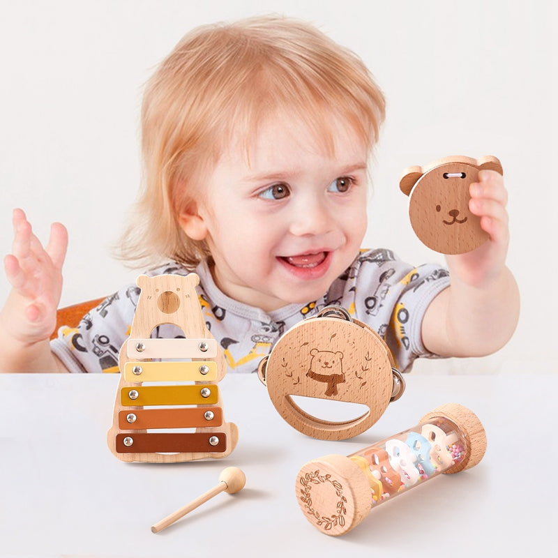 Wood Xylophone™- Set Musical de Madera
