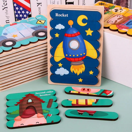 Wood Stripes™- Puzzle