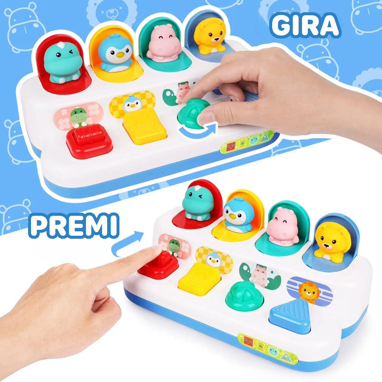Montessori Pop Up™ - Animales Escondidos
