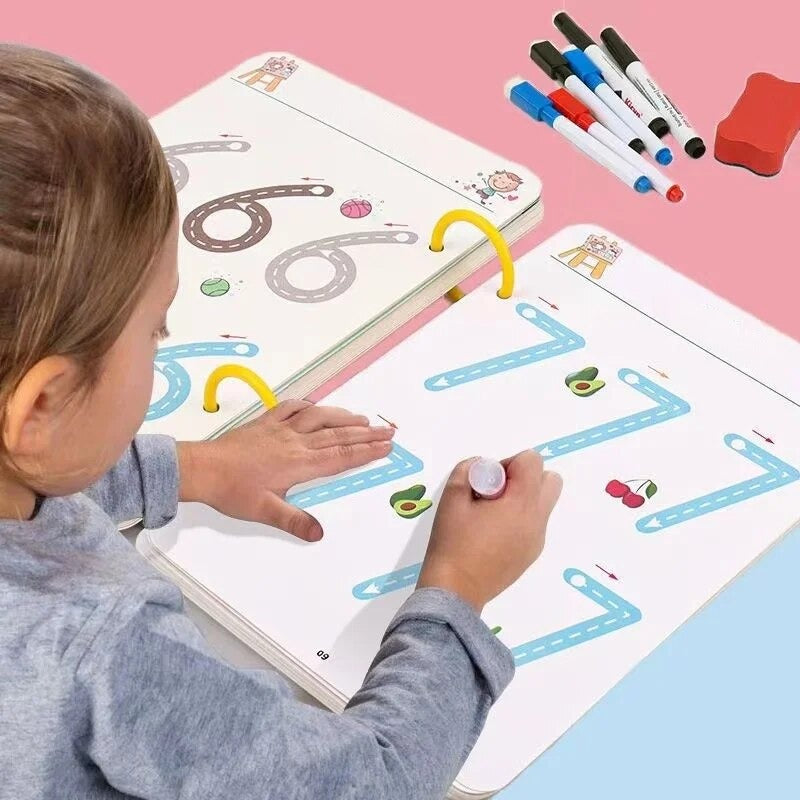 Montessori Pen Training™- Piirrä ja Pyyhi