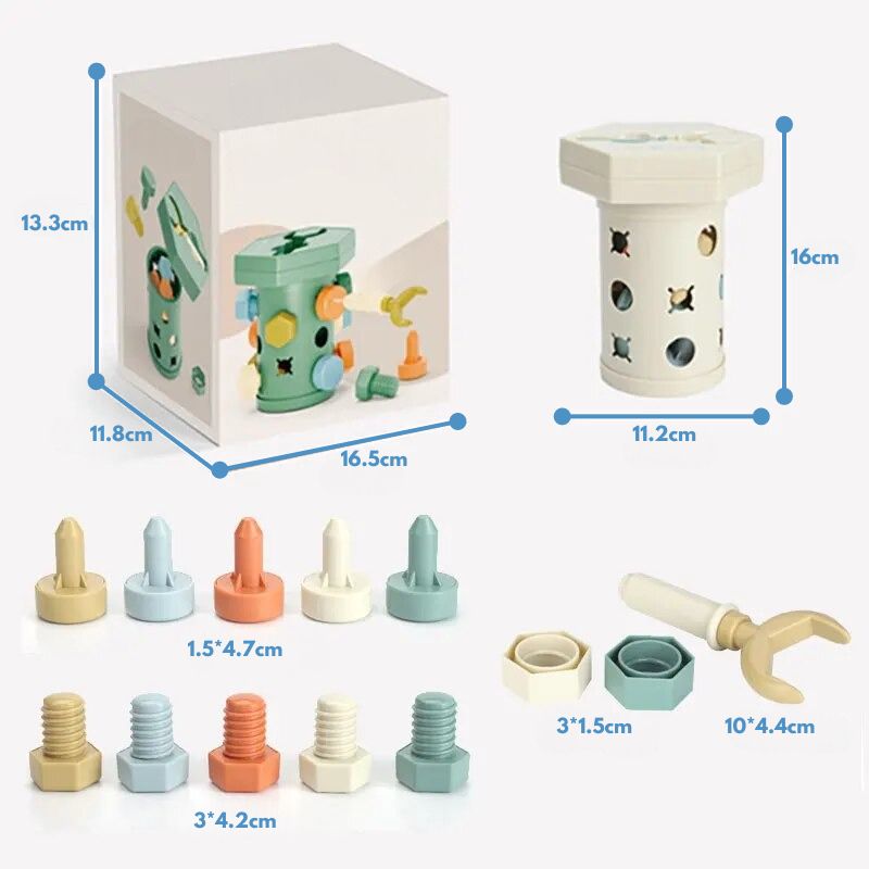 Montessori Technical Cylinder™ - Avvita e Svita