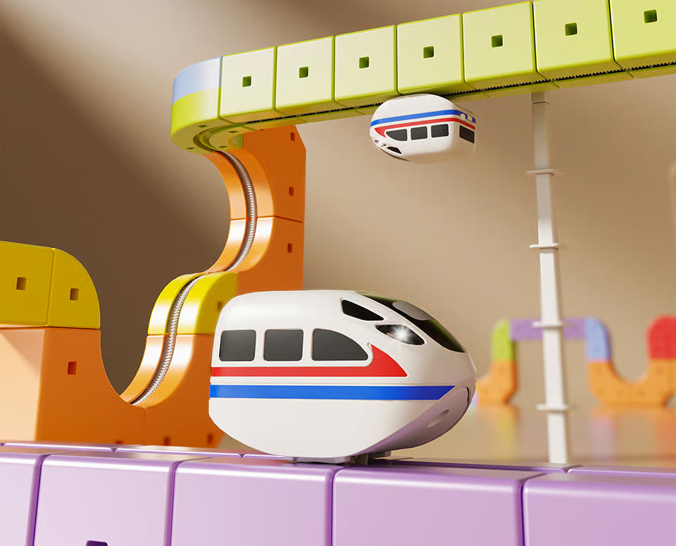 Montessori Puzzle Track™ - Pista a Zero Gravità