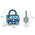 Montessori Padlock™- Opettavainen Riippulukko