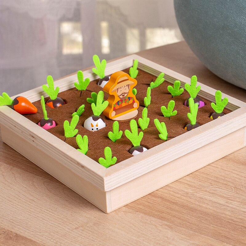 Wood Carrots™- Opettavainen Kasvimaa