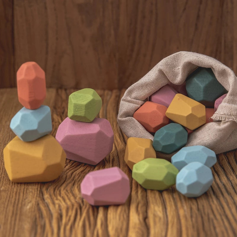 Montessori Stones Block™ - Blocchi di Pietra Educativi