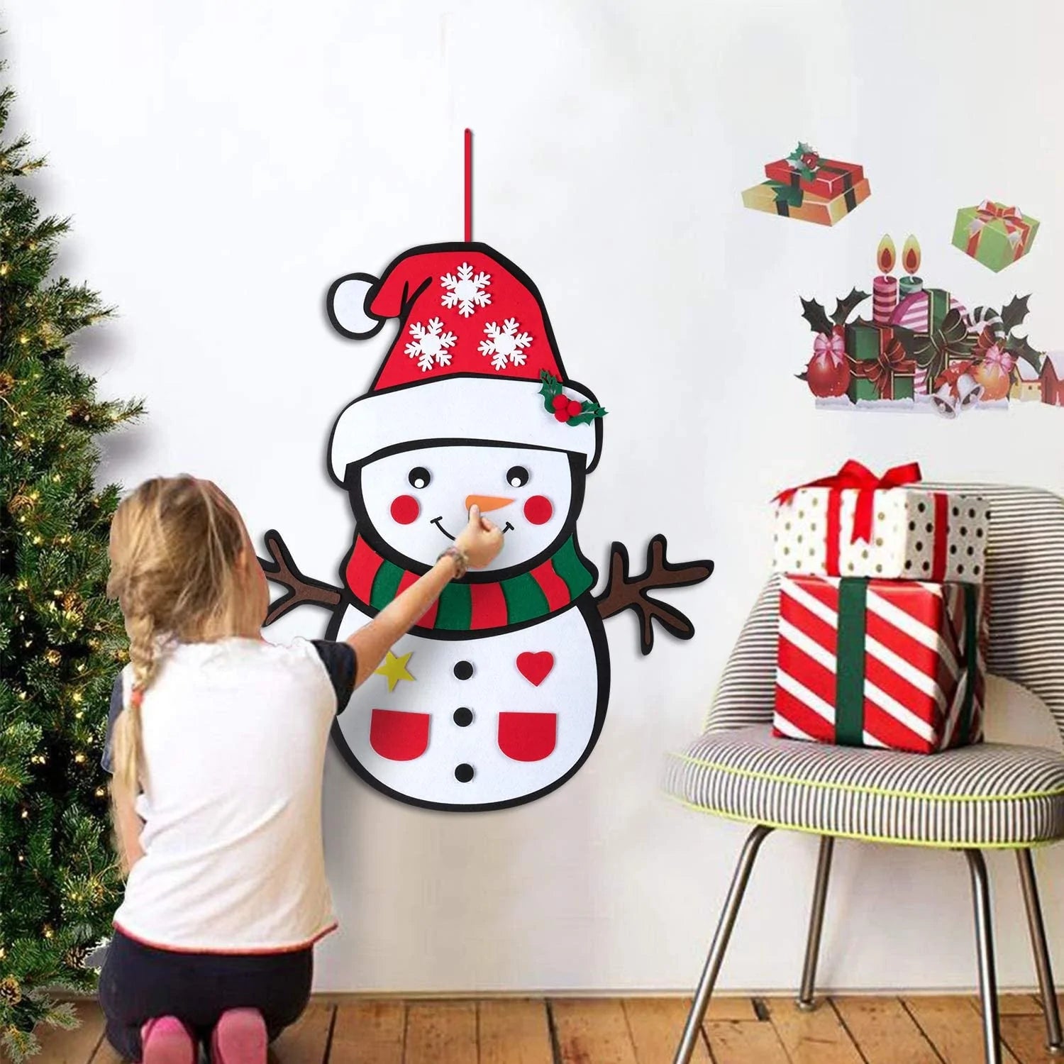 Montessori Christmas™- Albero di Natale🎄 e Pupazzo di Neve⛄️