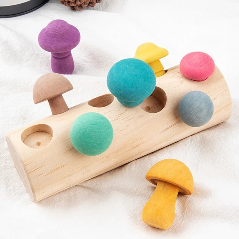 Wood Mushroom™ - Opettavaiset Palikat