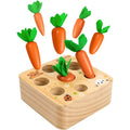 Wood Carrots Blocks™- Opettavainen Palikkakasvimaa