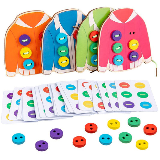 Wood Buttons™- Cucito Educativo