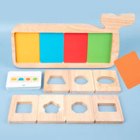 Wood GeoColours™- Forme e Colori Educativi