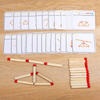 Wood GeoSticks™ - Vormenspel