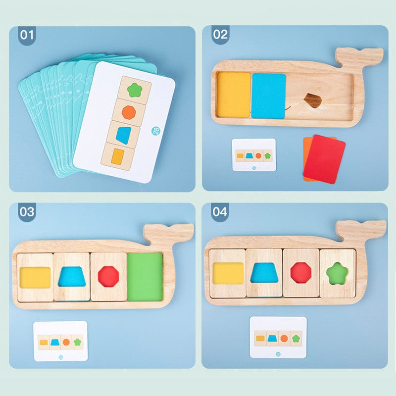 Wood GeoColours™- Forme e Colori Educativi