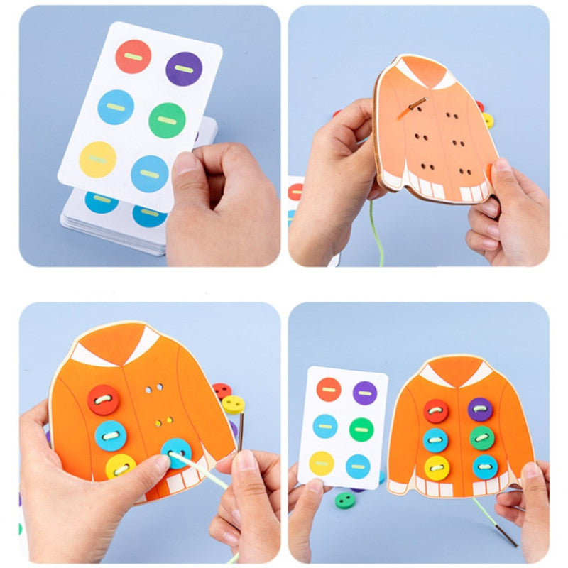 Wood Buttons™- Cucito Educativo