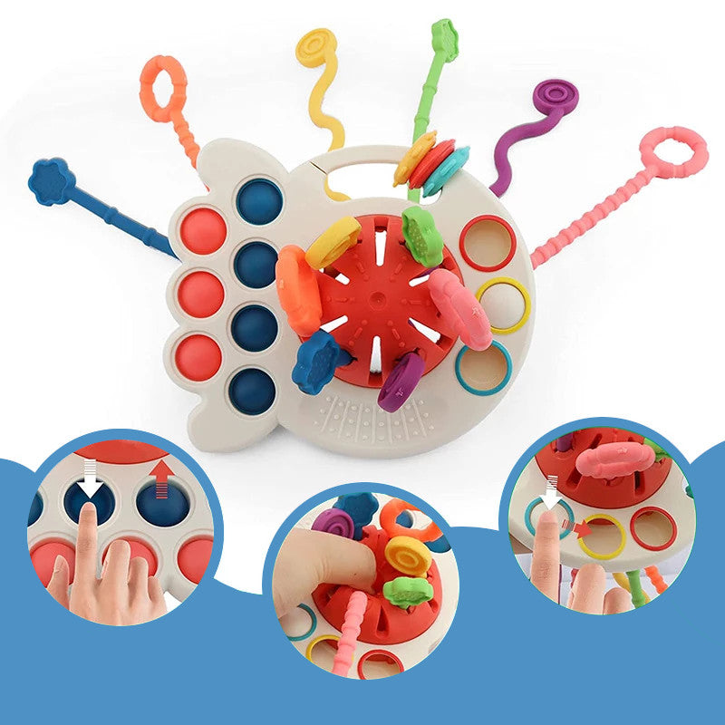 Montessori SpaceString™- Educativo 3 en 1